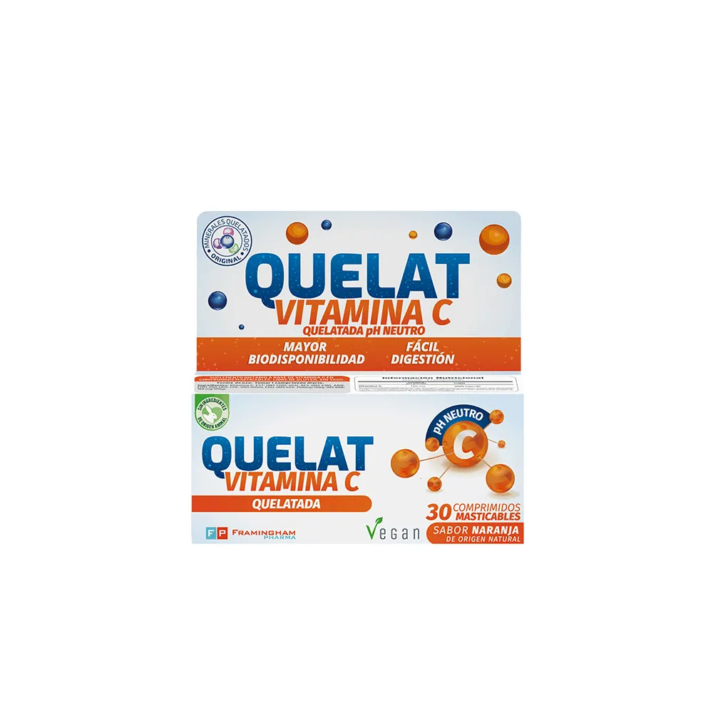 Quelat Vit C Quelatada Comprimidos Mast