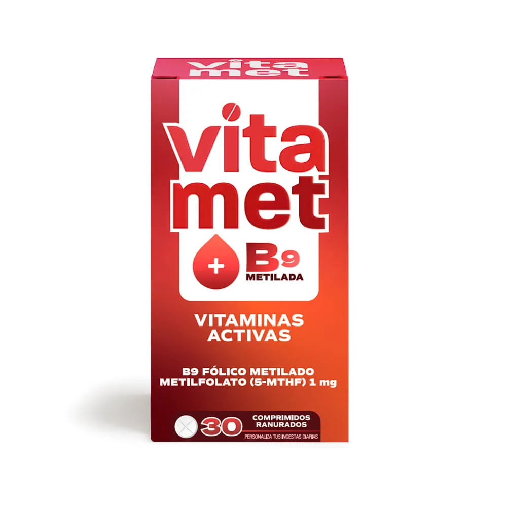 Vitamet B9 Metilada Comprimidos Ran