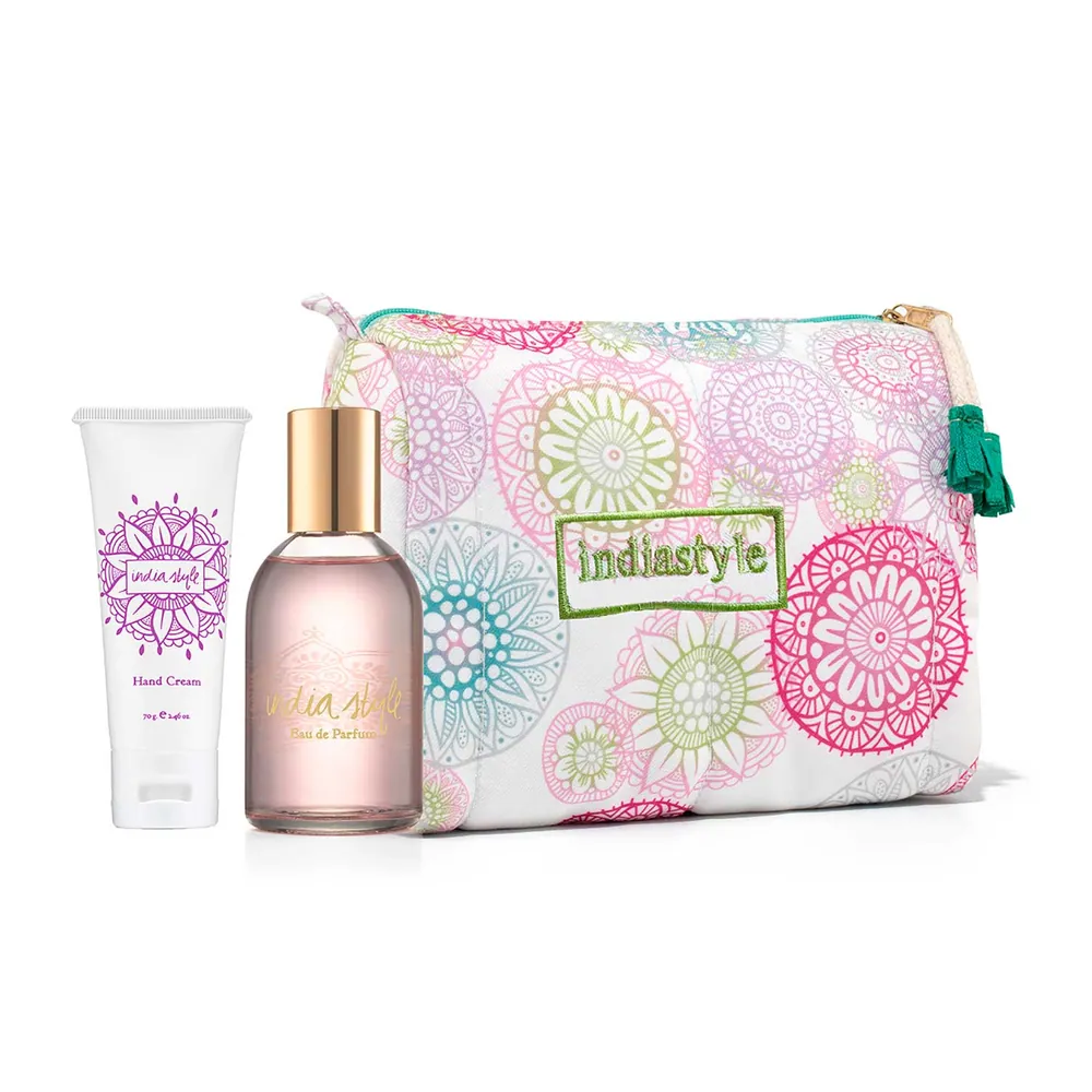 India Style Set EDP X 110 Ml+Cr Manos+Neceser