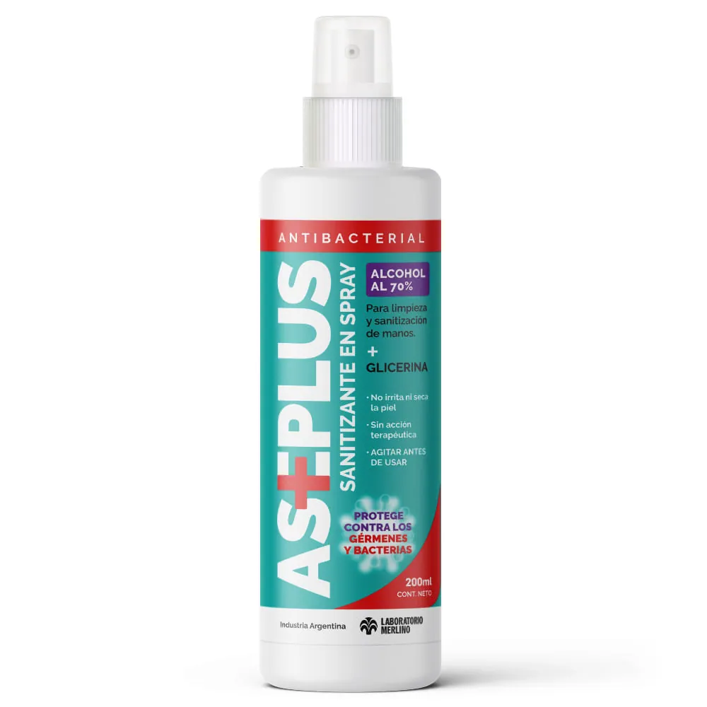Aseplus Sanitizante Antibacterial Spray
