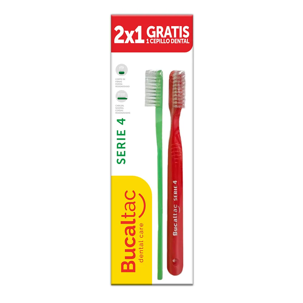 Bucal-Tac Cepillo C-Cap Serie 4 Suave 2