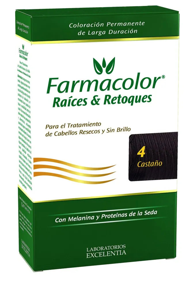 Farmacolor Kit Raices&Retoques 4 Casta