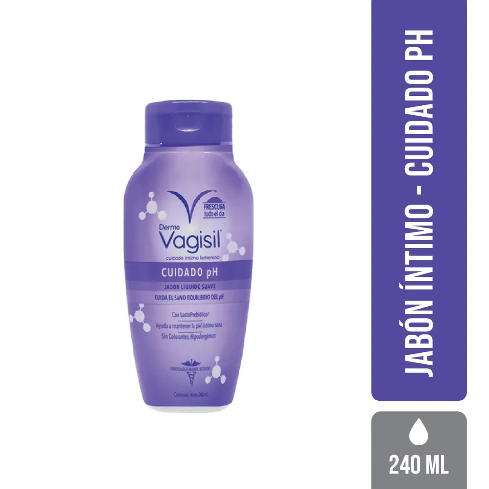 Dermo Vagisil Cuidado PH Jabón Líquido