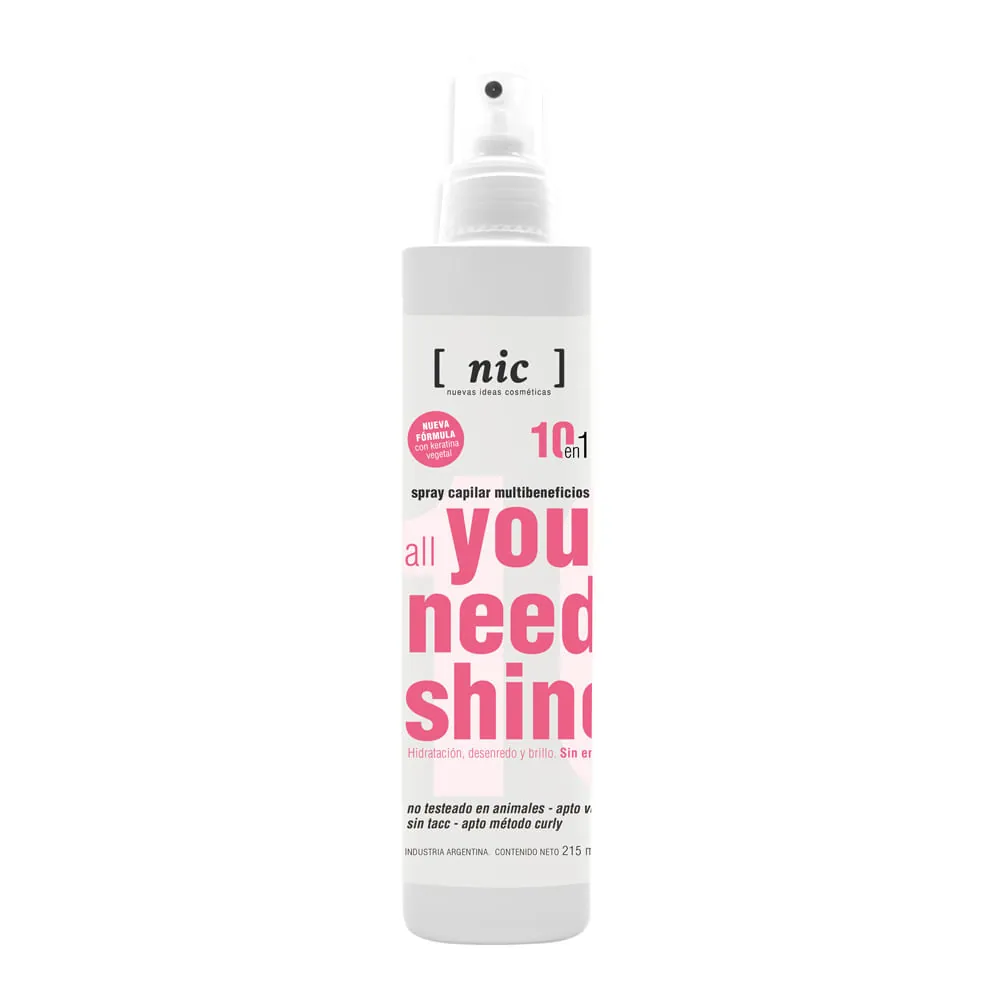 NIC 10 en 1 Shine Spray