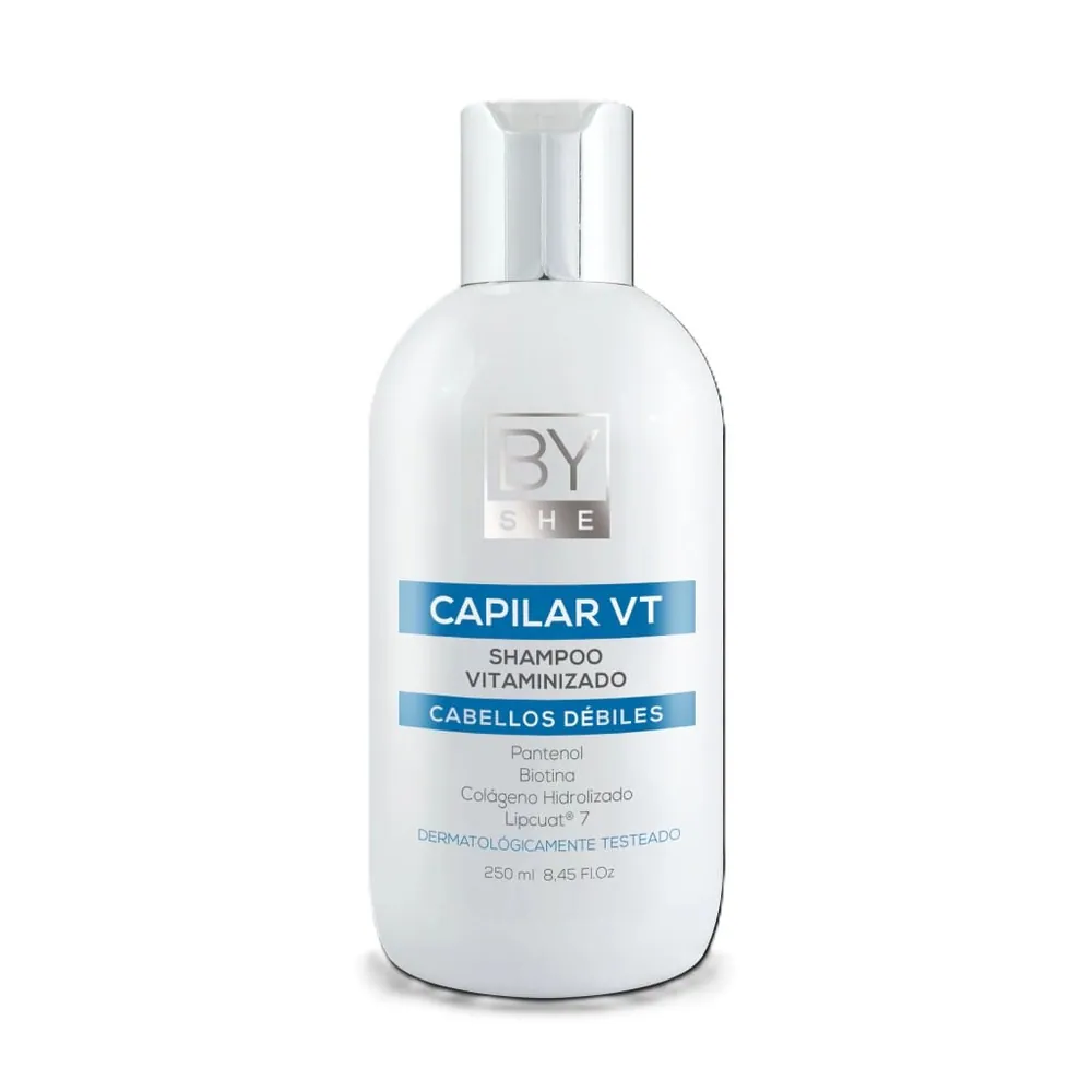 By She Cap Vt Shampoo Vit P/Cab Debiles
