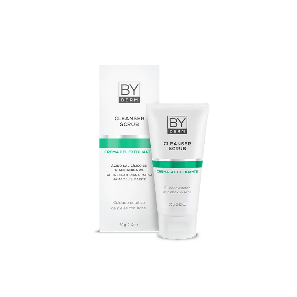 By Derm Cleanser Scrub Crema Gel Exf