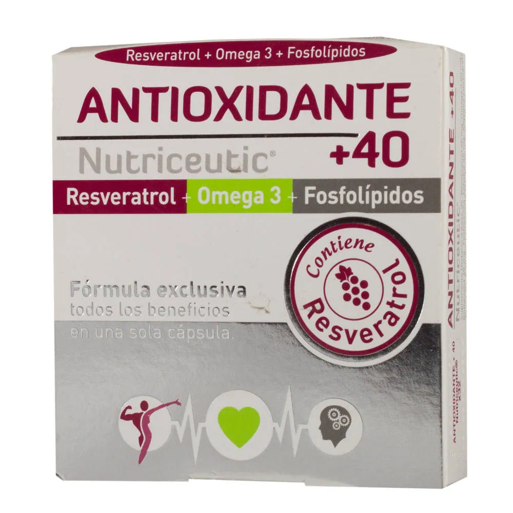 Antioxidante +40 Nutriceutic Cap
