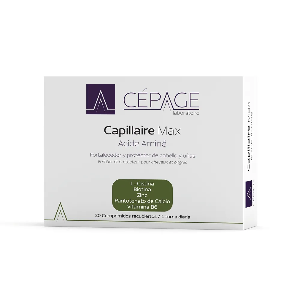 Cepage Capillaire Max Acide Amine Comprimidos