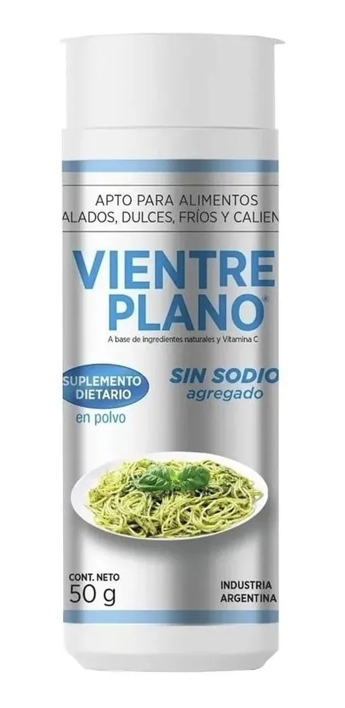 Vientre Plano sin Sodio Polvo