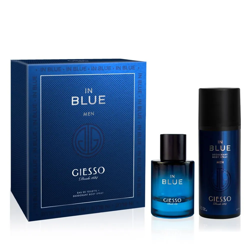 Giesso In Blue Men EDT X50 Ml+Deo