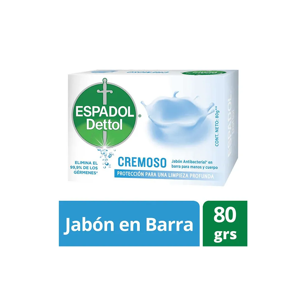 Espadol Dettol Jabón Cremoso