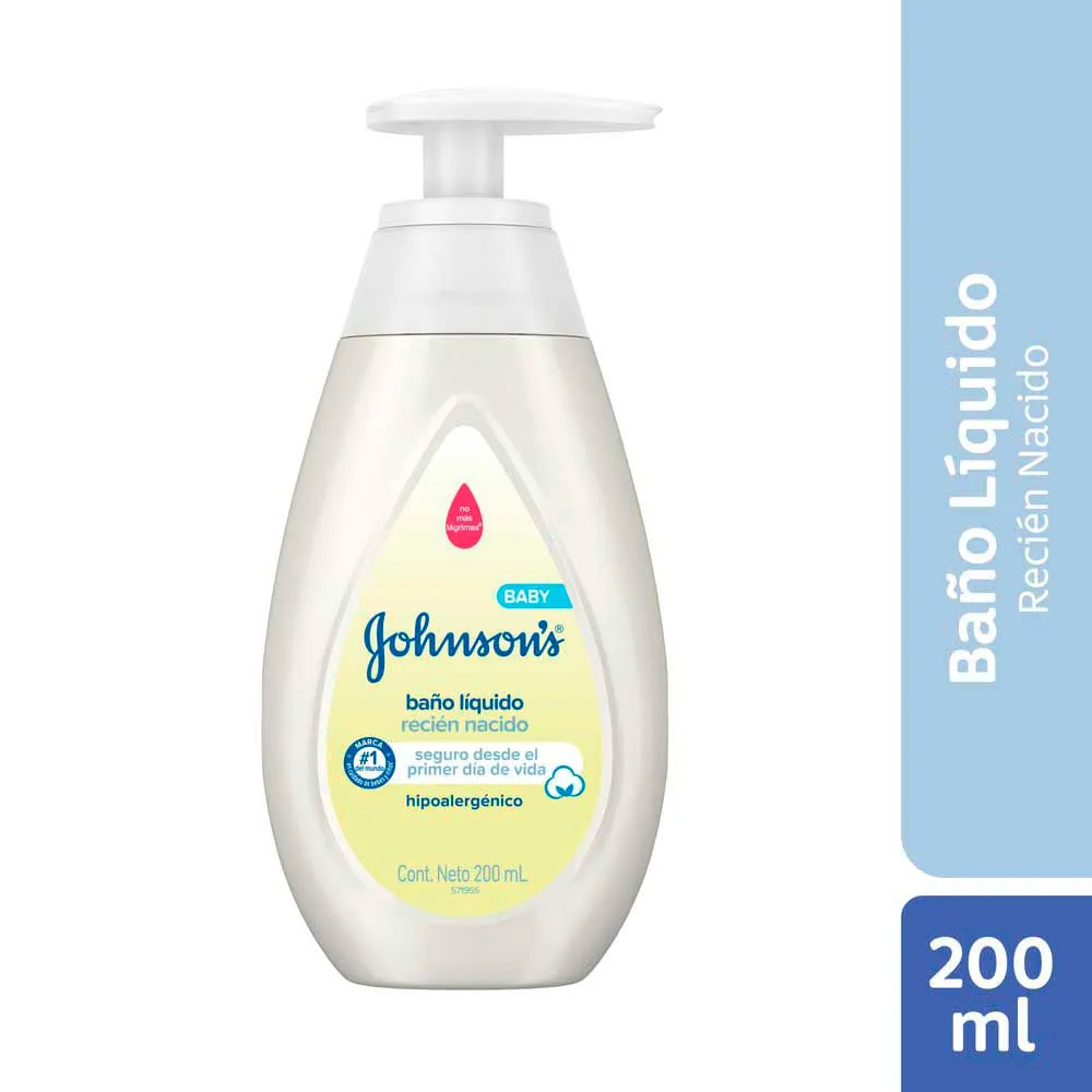 J&J Baby Rec Nacido Baño Líquido