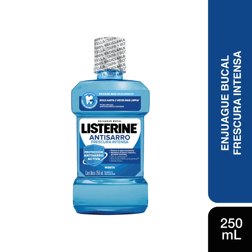 Listerine Antisarro Fres Inten Enj B