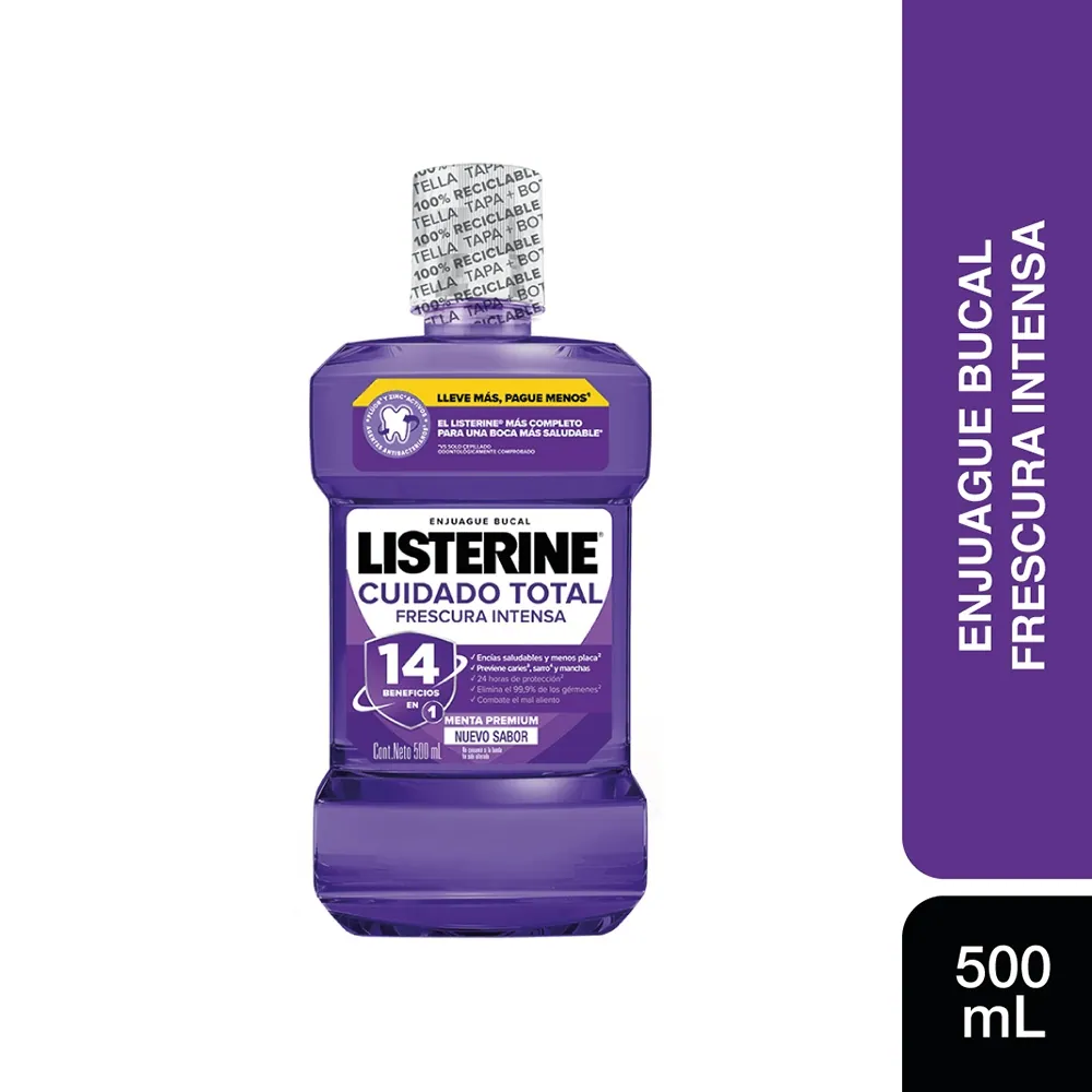 Listerine Cuid Total Enj Bucal