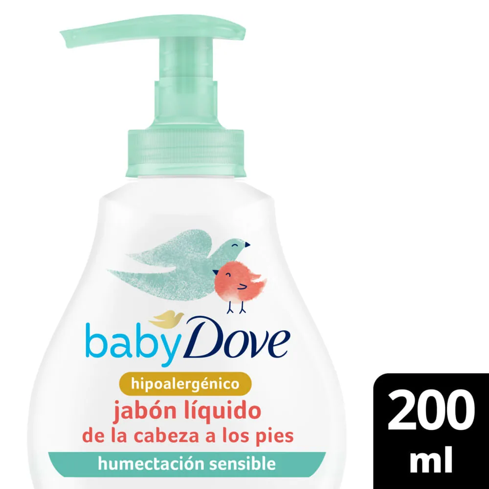 Dove Baby Humect. Sensible Jabón Líquido