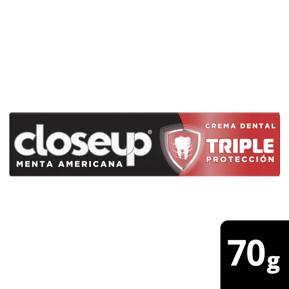 Closeup Crema Dental Menta Americana
