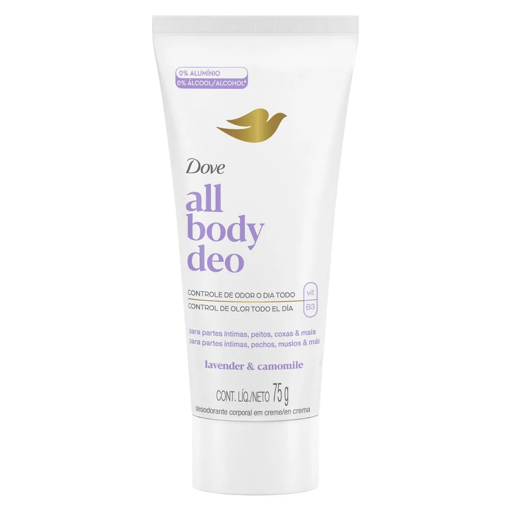 Dove All Body Desodorante Cream Lavander y Cam