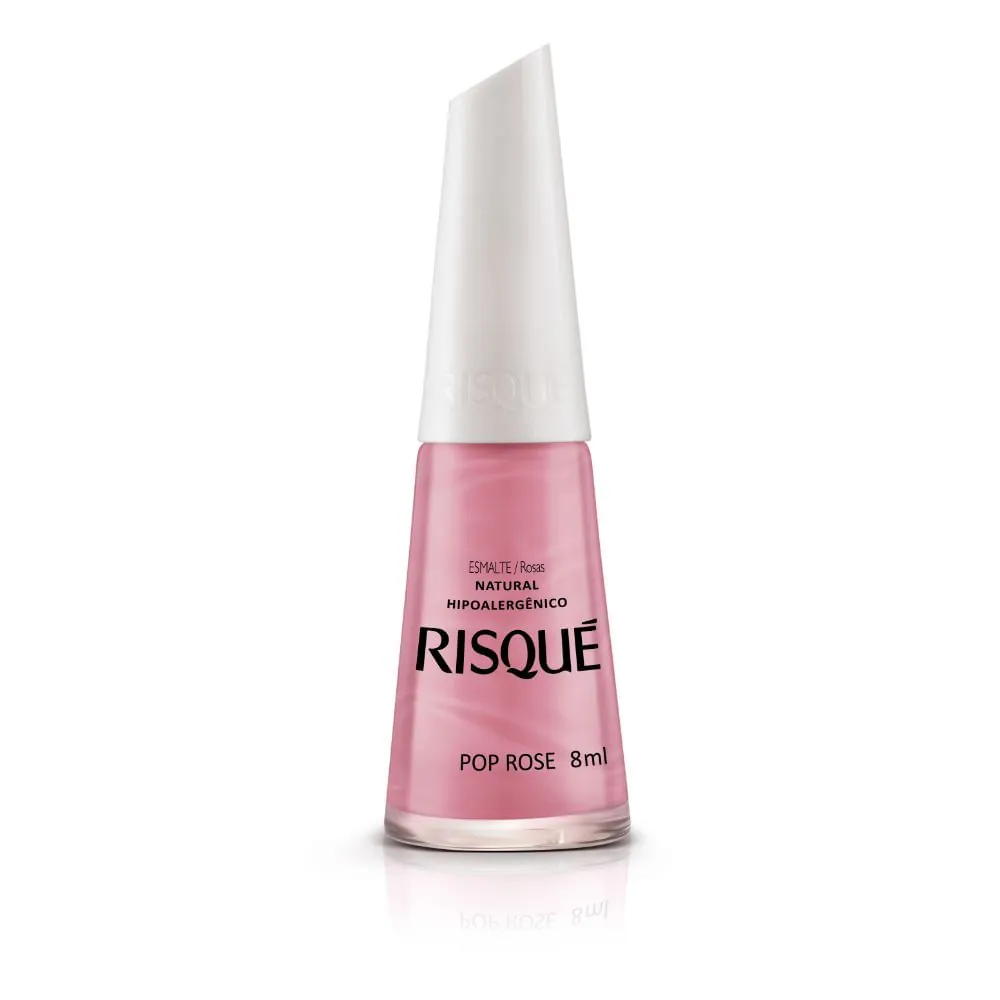 Risque Esmalte Natural Pop Rose