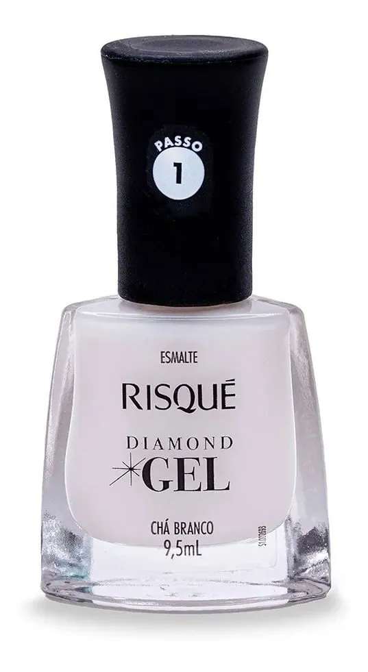 Risque Esmalte Cha Branco Linea Gel