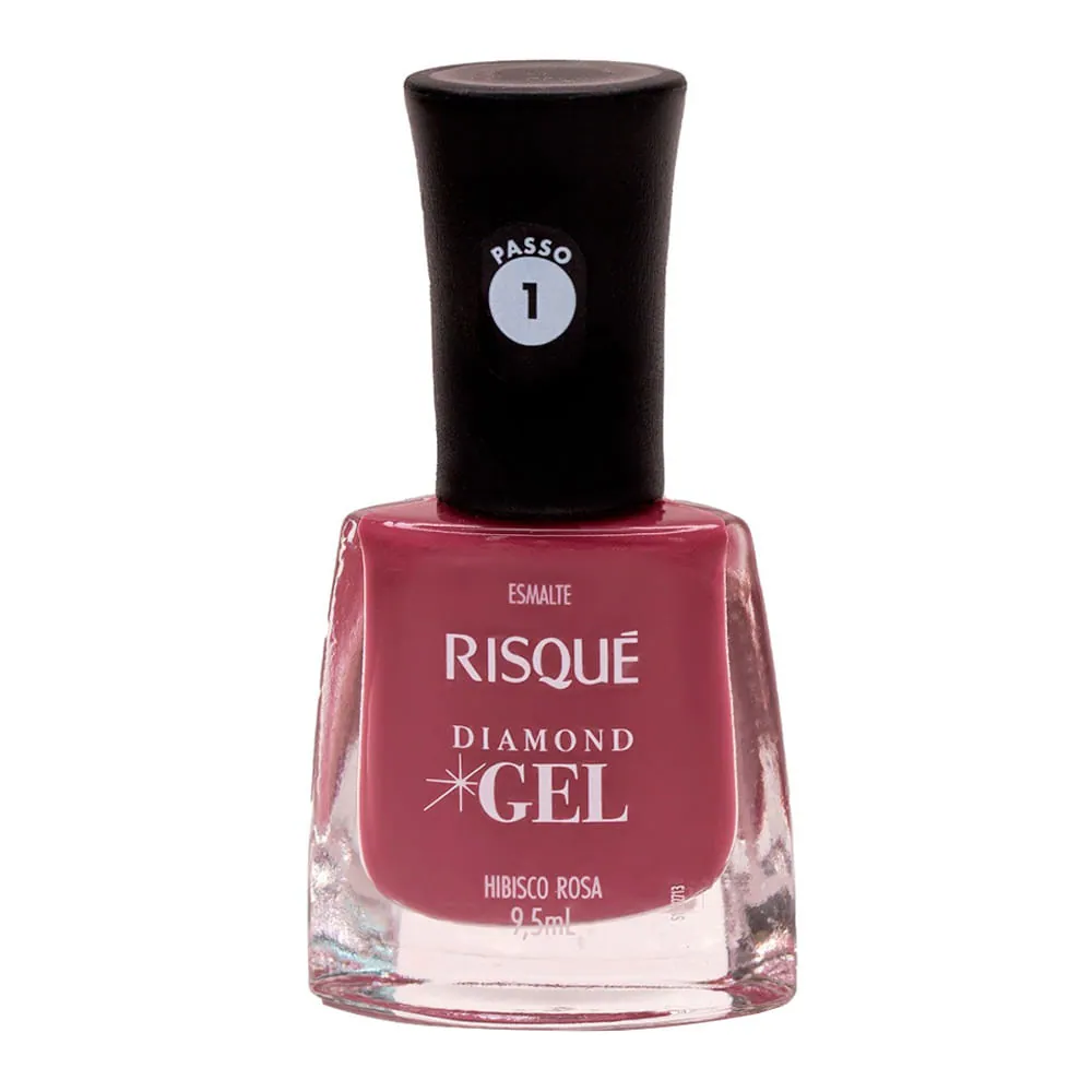 Risque Esmalte Hibisco Rosa Linea Gel