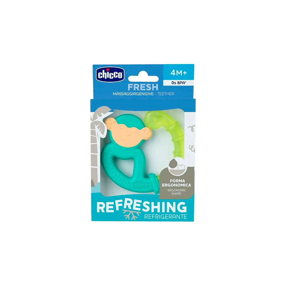 Chicco Mordillo Fresh Refreshing 4M+ Perezoso