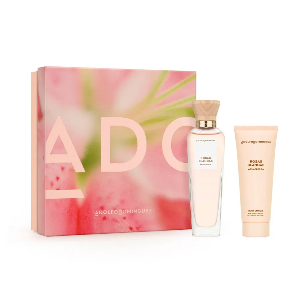 Agua Fresca de Rosas Blancas A.D. Fem EDT X 120 Ml+Bl(Estuche)