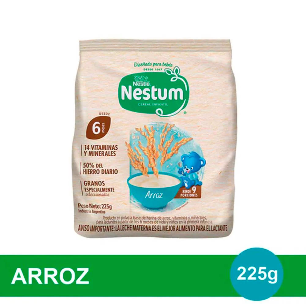Nestum Arroz S/Azucar S/Caco3