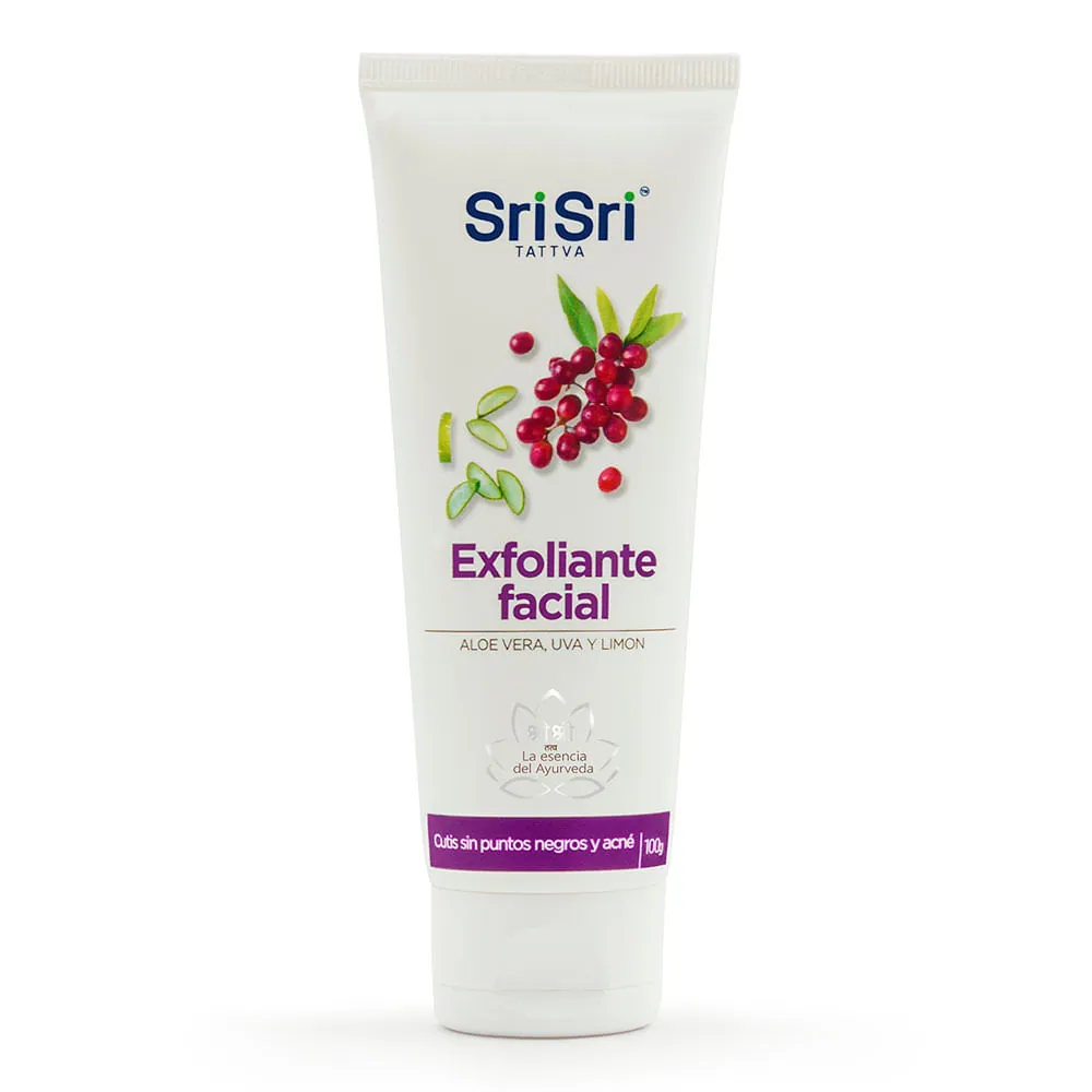Sri Sri Exfoliante Facial Aloe V 100 Cre