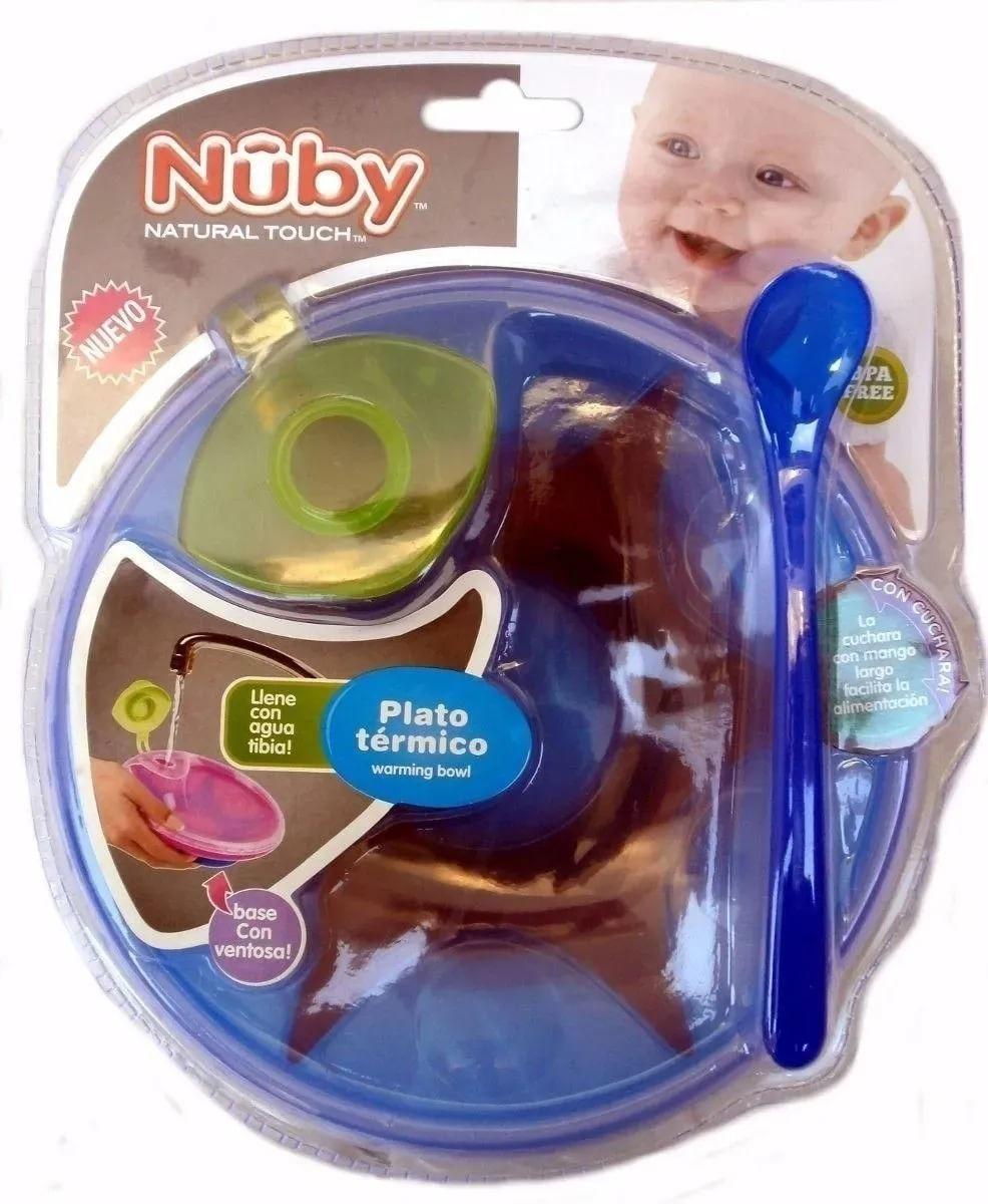 Nuby Plato Termico+Cuchara C/Ventosa