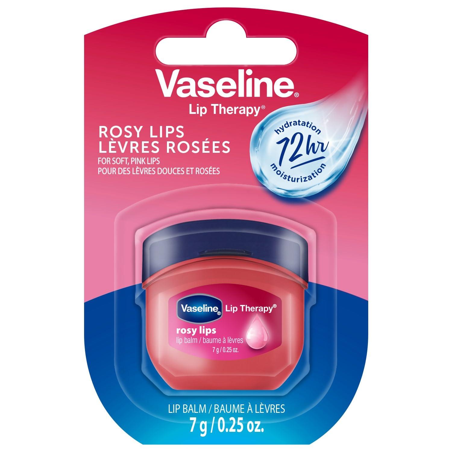 Vaseline Lip Therapy Jar Rosy