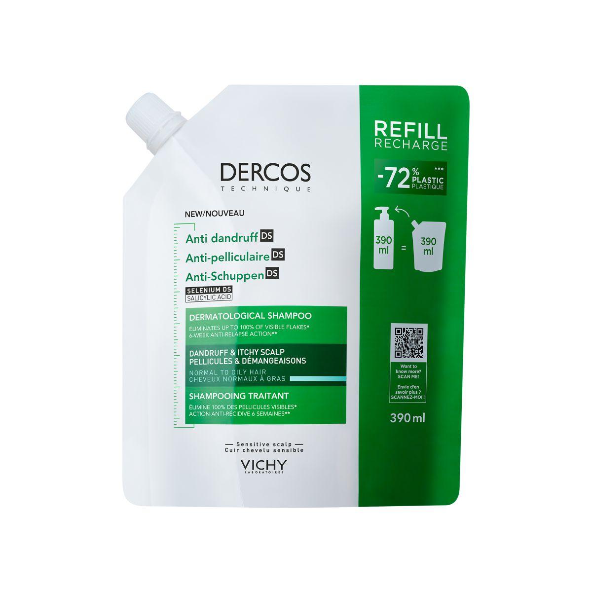 Vichy Dercos Anticaspa Normal/Graso Refill Shampoo