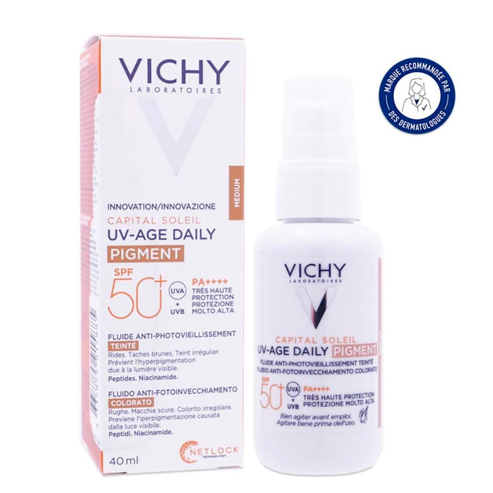 Vichy Cs Uv-Age FPS 50+ Pigmen Mediano