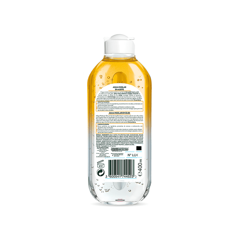 Garnier S.active Agua Micelar Oleo