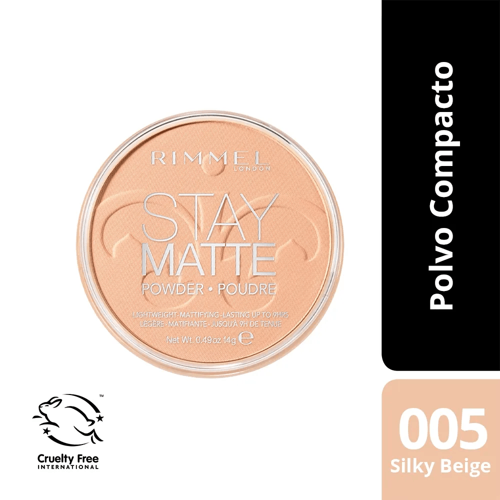 Rimmel Polvo Compact Stay Matte 005 X14g