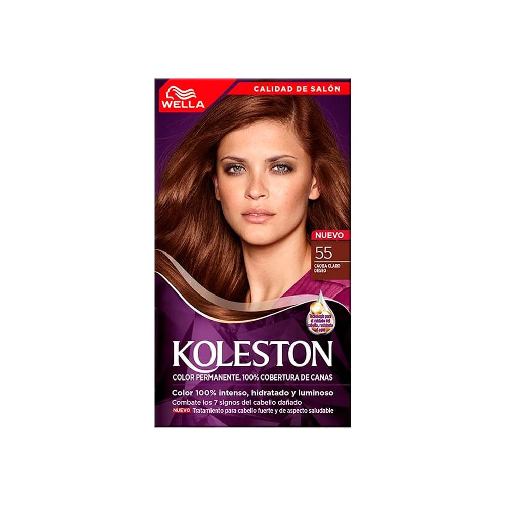 Koleston Tintura Kit N 55 Caoba Claro Deseo