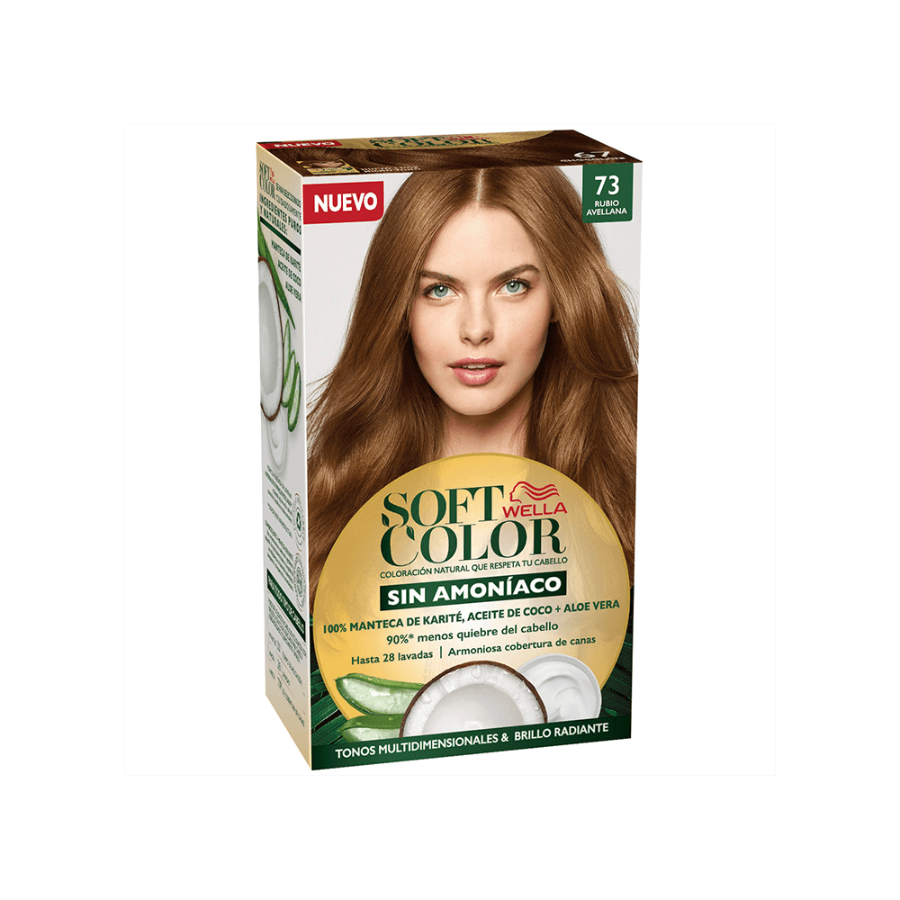Soft Color Kit Colorac N 73 Rubio Avellana