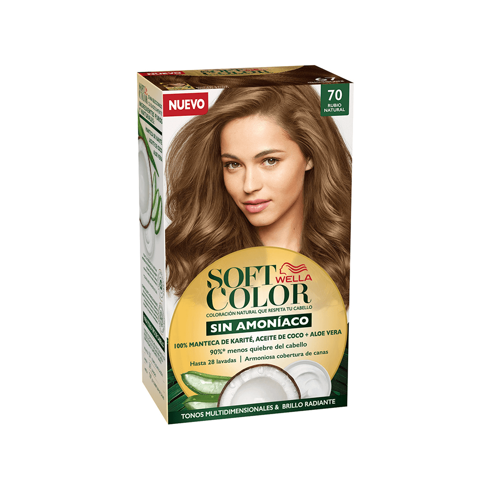 Soft Color Kit Colorac N 70 Rubio Natural
