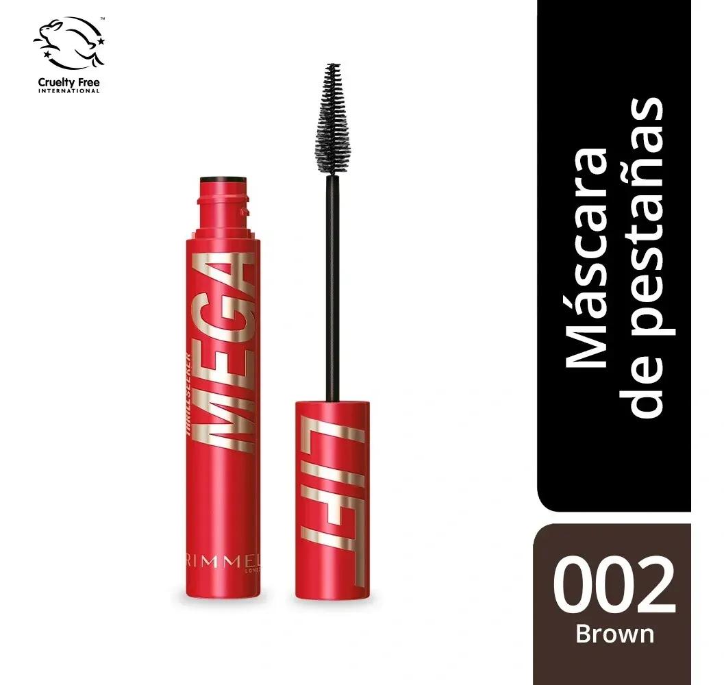 Rimmel Megalift Máscara Pest 002 Black Brown