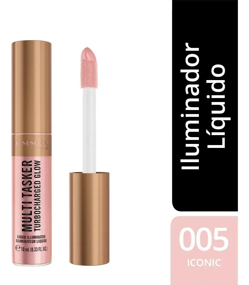 Rimmel Iluminador Líquido Multitasker Turbo 005 Iconic As Usual
