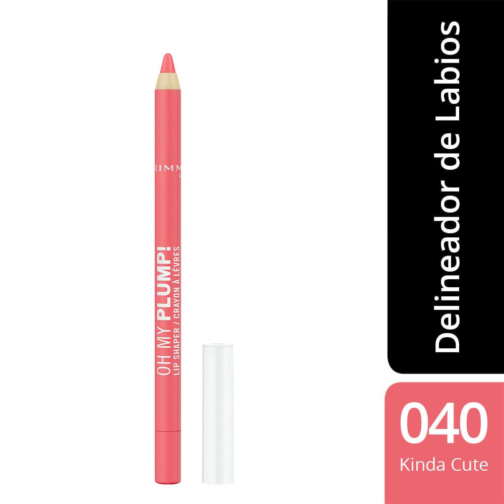 Rimmel Delin Labios Lip Oh My Plump 040 Kinda Cute