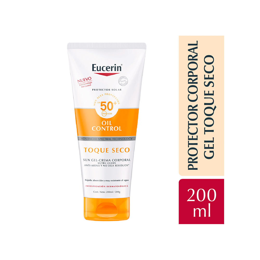Eucerin Sun Cr-Gel Prot Sol FPS50 Oil Ctrol X200M