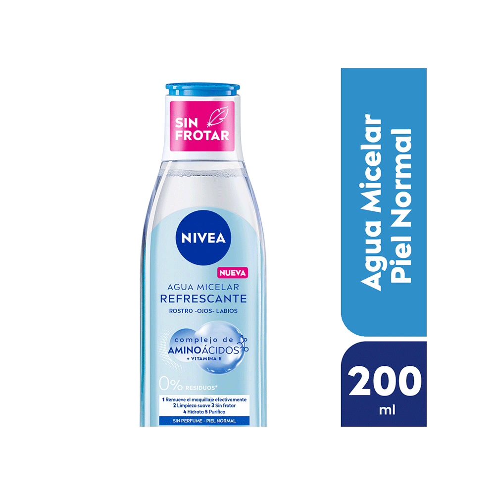 Nivea Fac Agua Micelar Normal