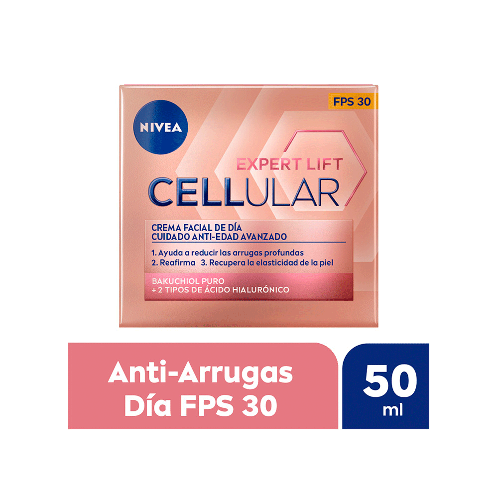 Nivea Crema Cellular Exp Lift A-Age Fac Dia FPS30