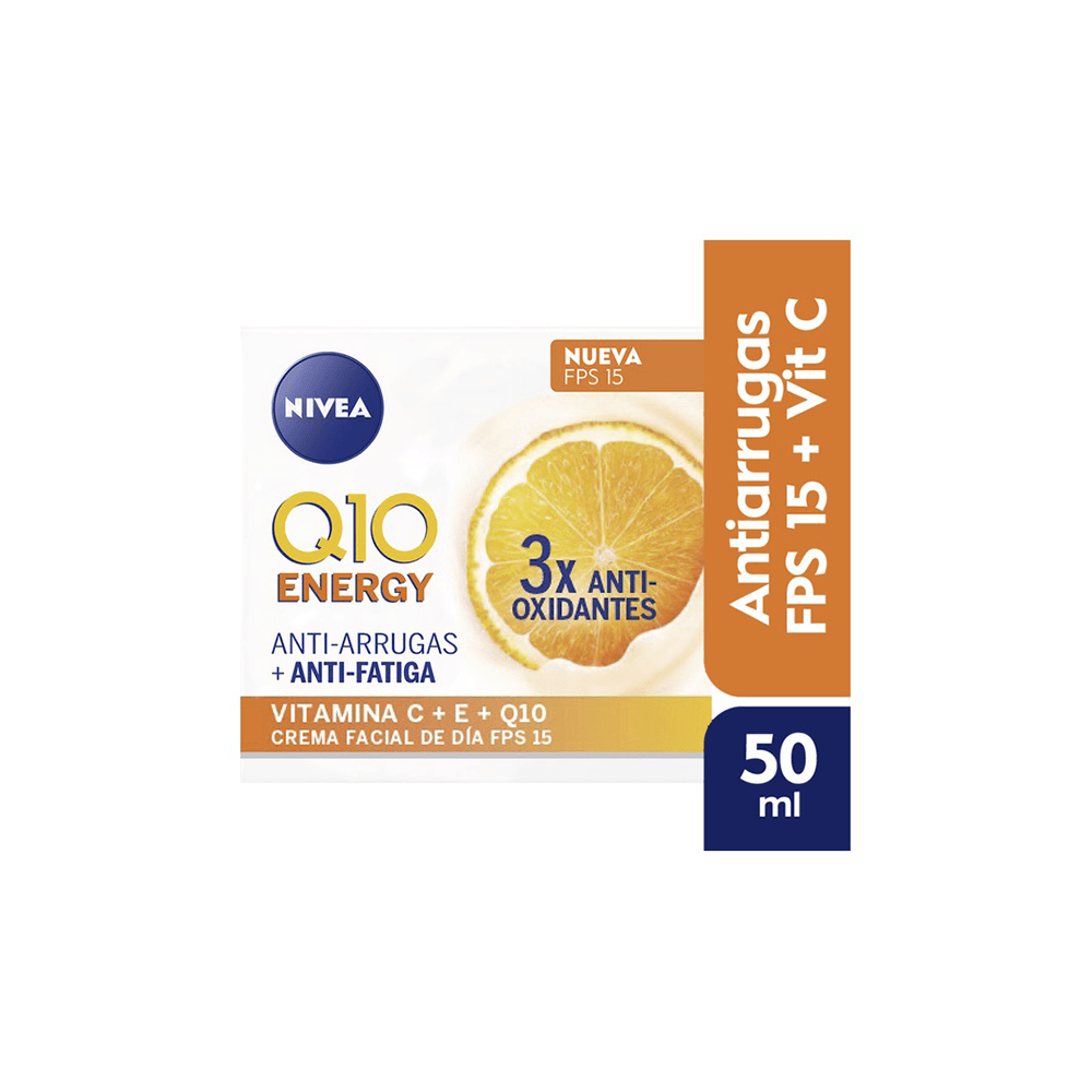 Nivea Crema Fac Dia Ant-Arru+Fat Q10 Energy F15