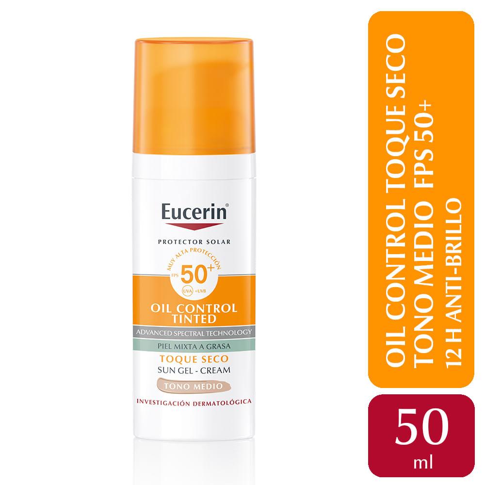 Eucerin Sun Oil Control Tinted Medio Fps50+