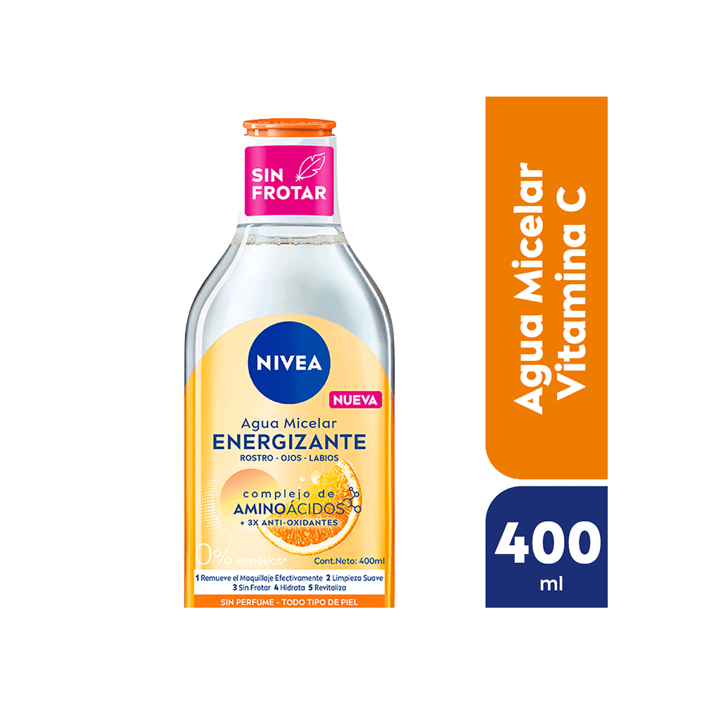 Nivea Fac Agua Micelar Energy Vitam C
