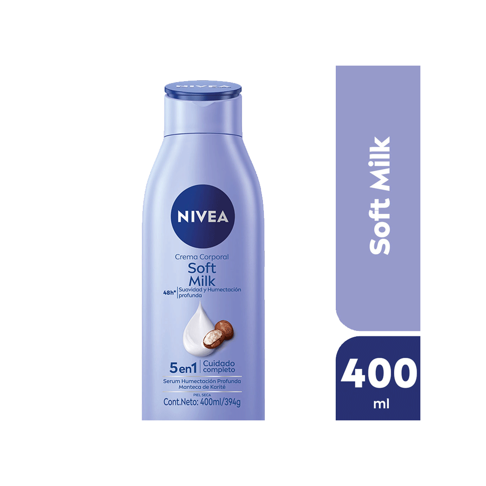 Nivea Crema Corp Soft Milk