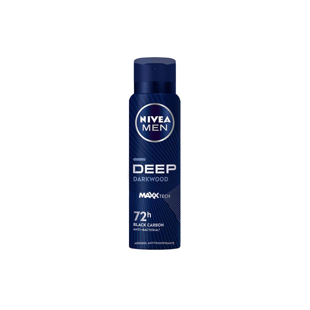 Nivea M Deep Carbon Act Antitranspirante Aerosol