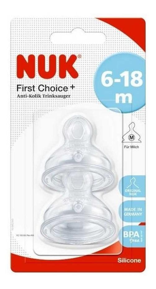 NUK Tetina Silic Plus T2 (+6 Meses) M