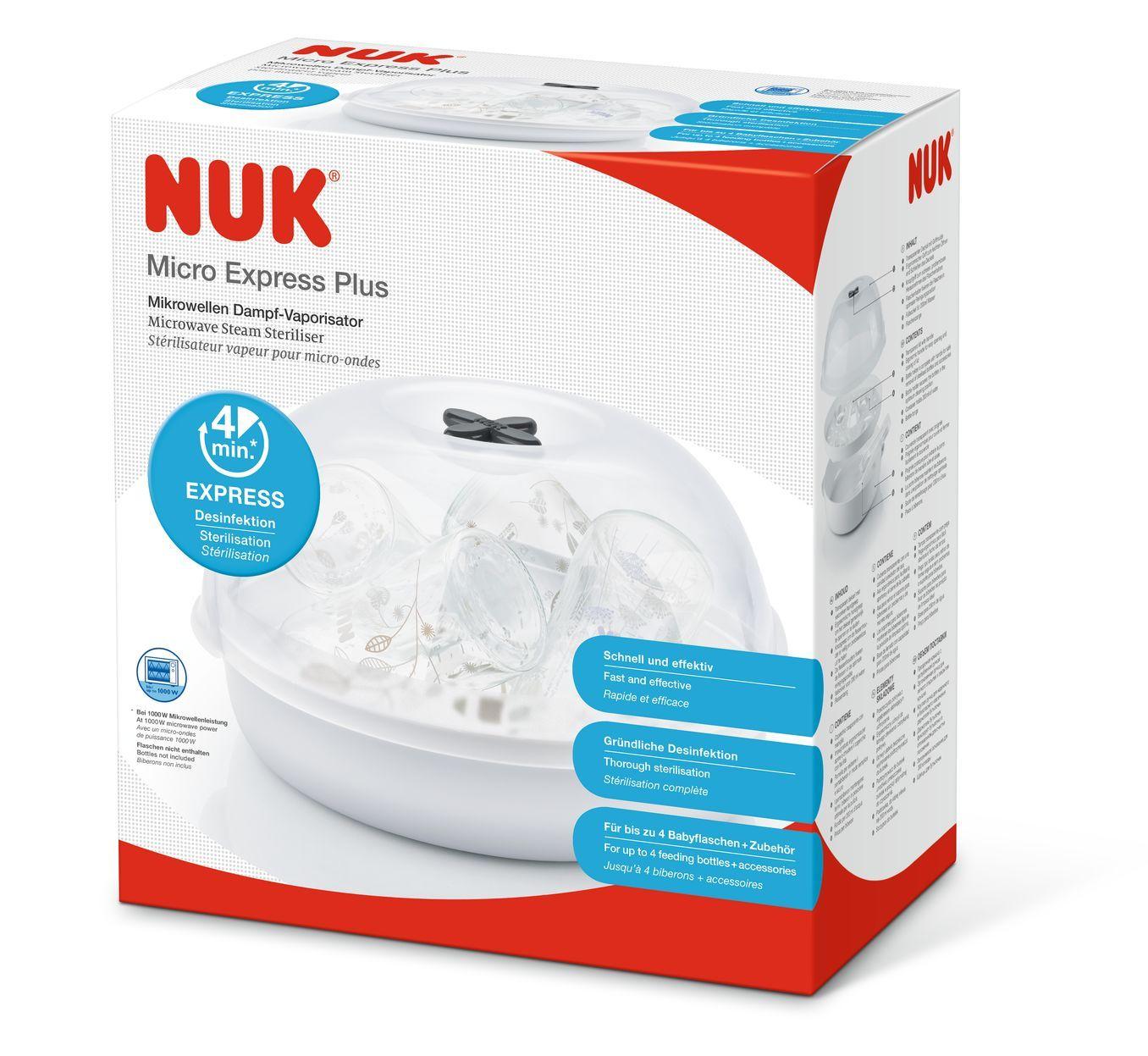 NUK Esterilizador de Microondas